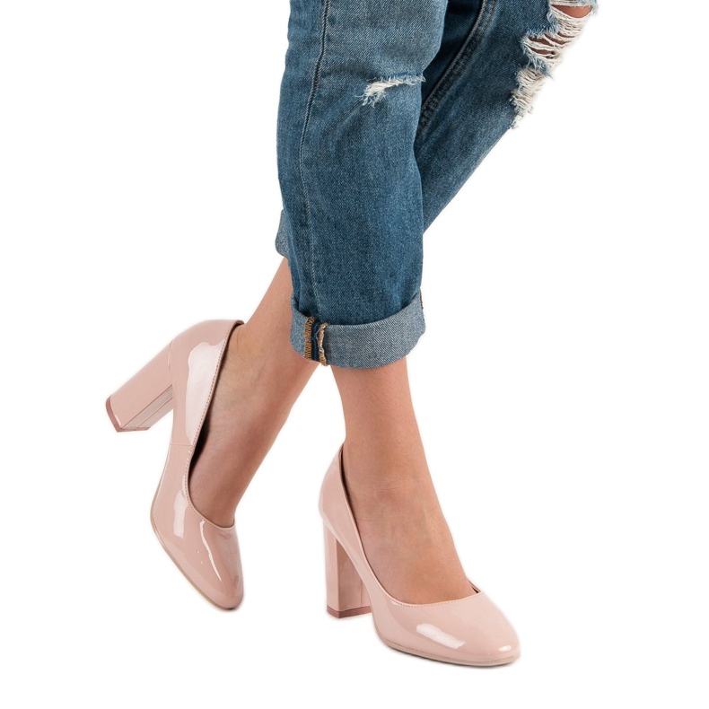 Seastar Ružičaste lakirane salonke ružičasta 2