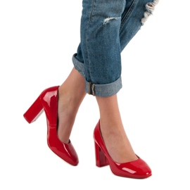 Seastar Crvene lakirane pumpe crvena 1