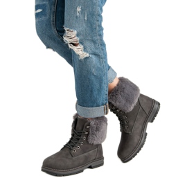 SDS Sivi hvatači s krznom siva 2