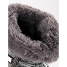 Visoke čizme za snijeg siva 1