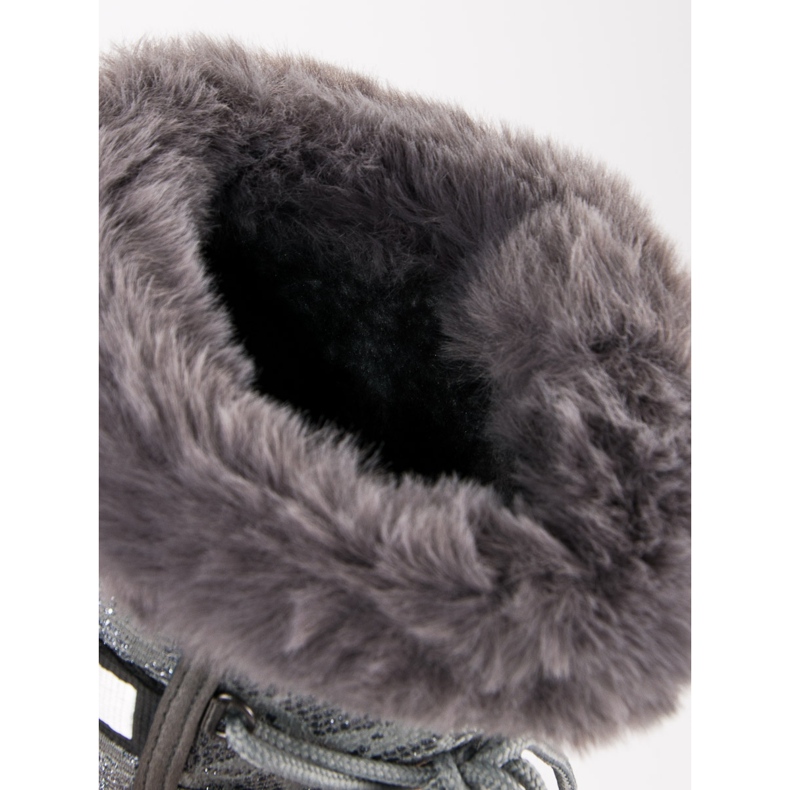 Visoke čizme za snijeg siva 1