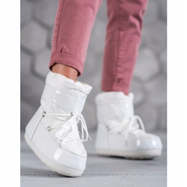 Modne čizme za snijeg bijela 1