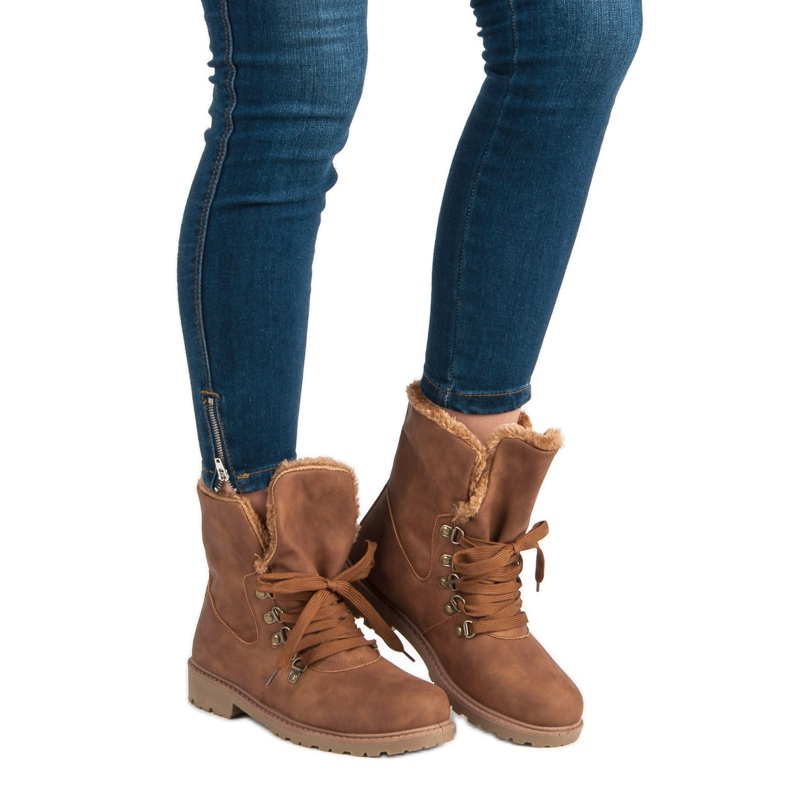 Super Me Tople čizme smeđa 1