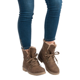 Super Me Tople čizme smeđa 1