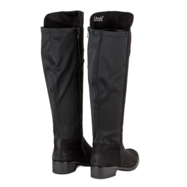 Filippo Čizme na ravnu petu crna 1