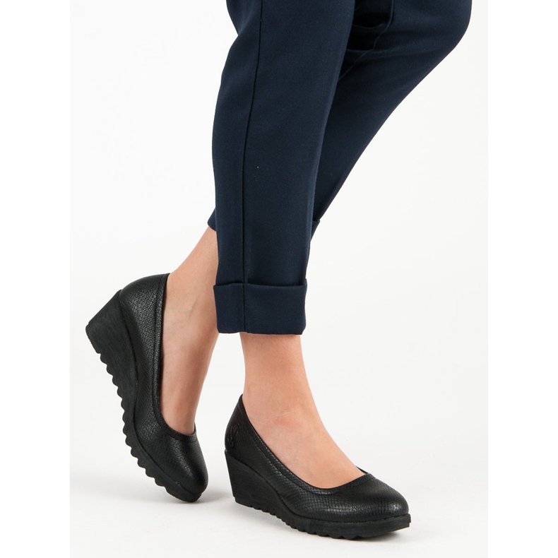 J. Star Klinaste pumpe crna 1