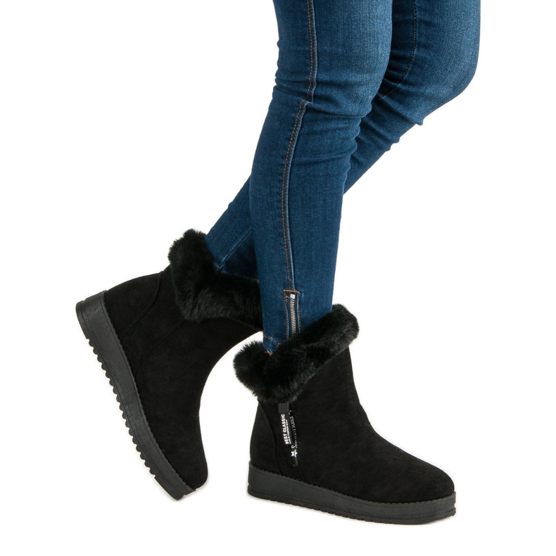 Sportske tople čizme crna 1