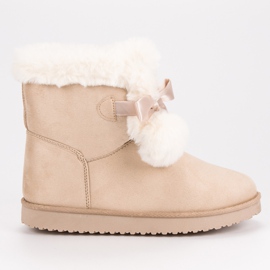 Modni bež Mukluki 2