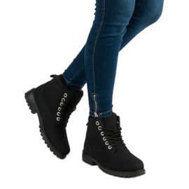 Klasične crne planinarske čizme crna 2