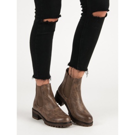 SDS Ležerne čizme Chelsea smeđa 1