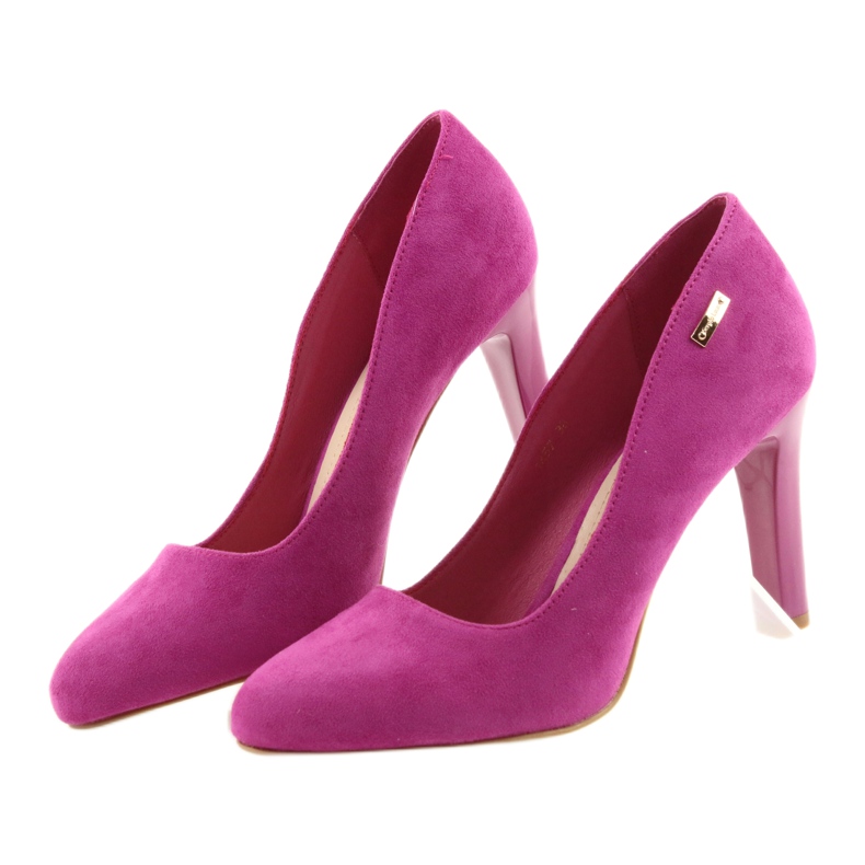 Sergio Leone Cipele od antilopa 1457 ružičasta 3