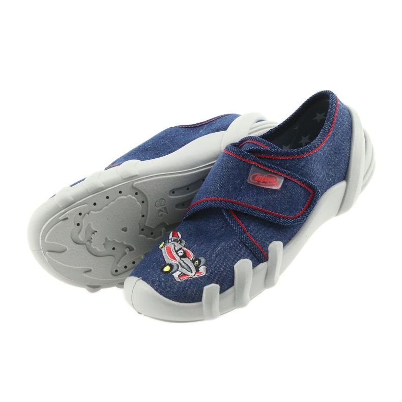 Befado dječje cipele papuče 273X235 plava crvena 5