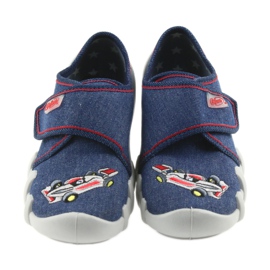 Befado dječje cipele papuče 273X235 plava crvena 3