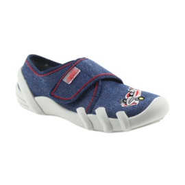 Befado dječje cipele papuče 273X235 plava crvena 1