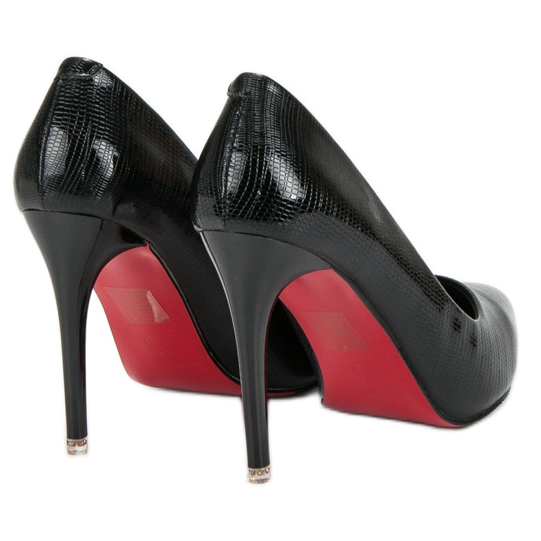 Lakirane crne igle crna 1