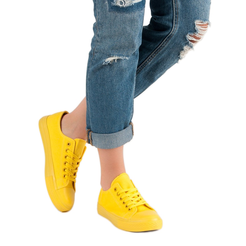 Sport Žute tenisice žuta boja 2