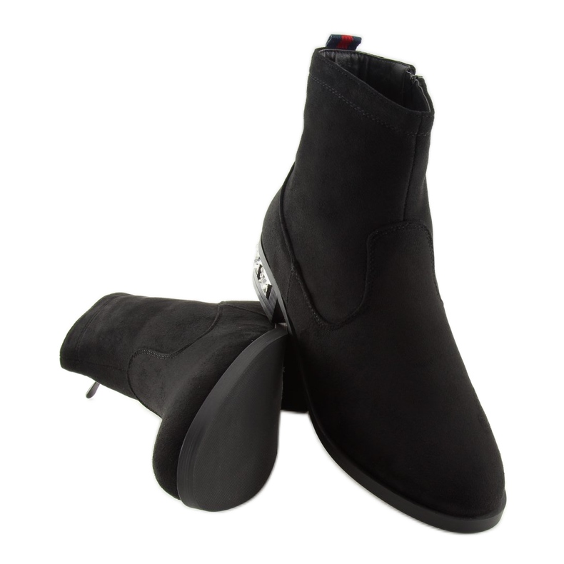 Crna Crna Ženske čizme 168-176 Crne 2