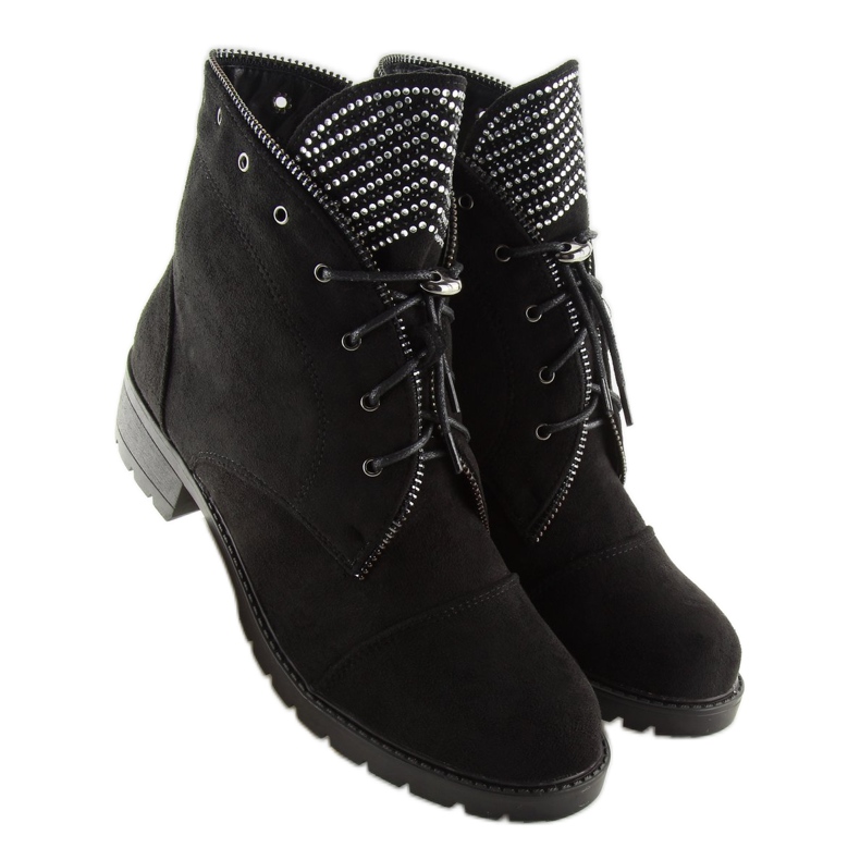 Crna Radnice za žene GF055 Crna 2