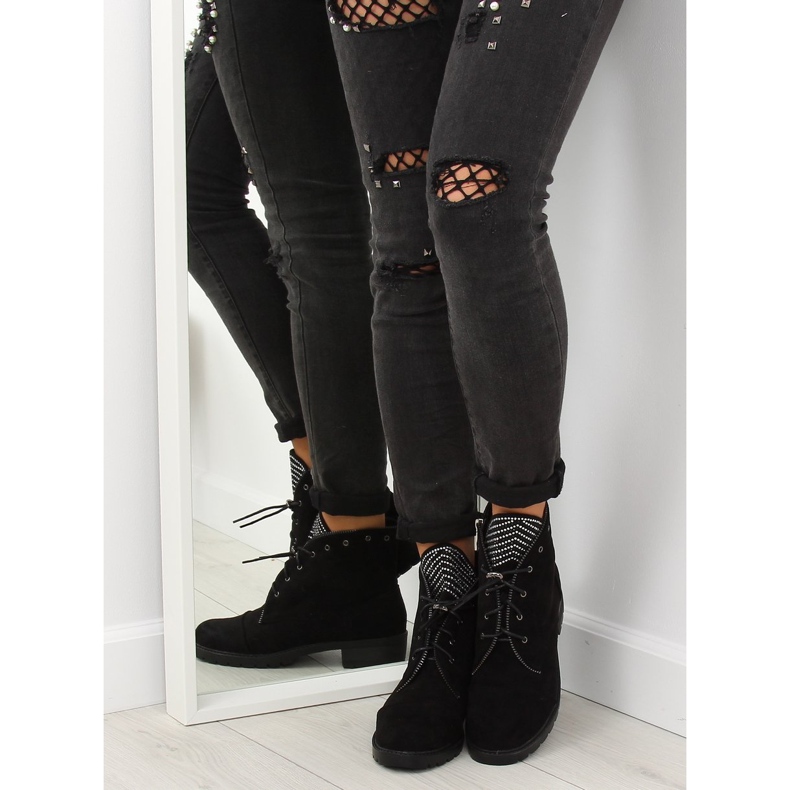 Crna Radnice za žene GF055 Crna 1