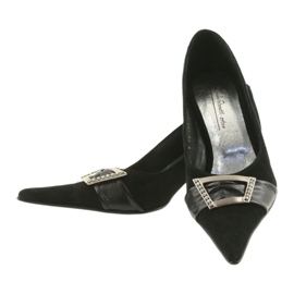 BM Kožne pumpe crno 4