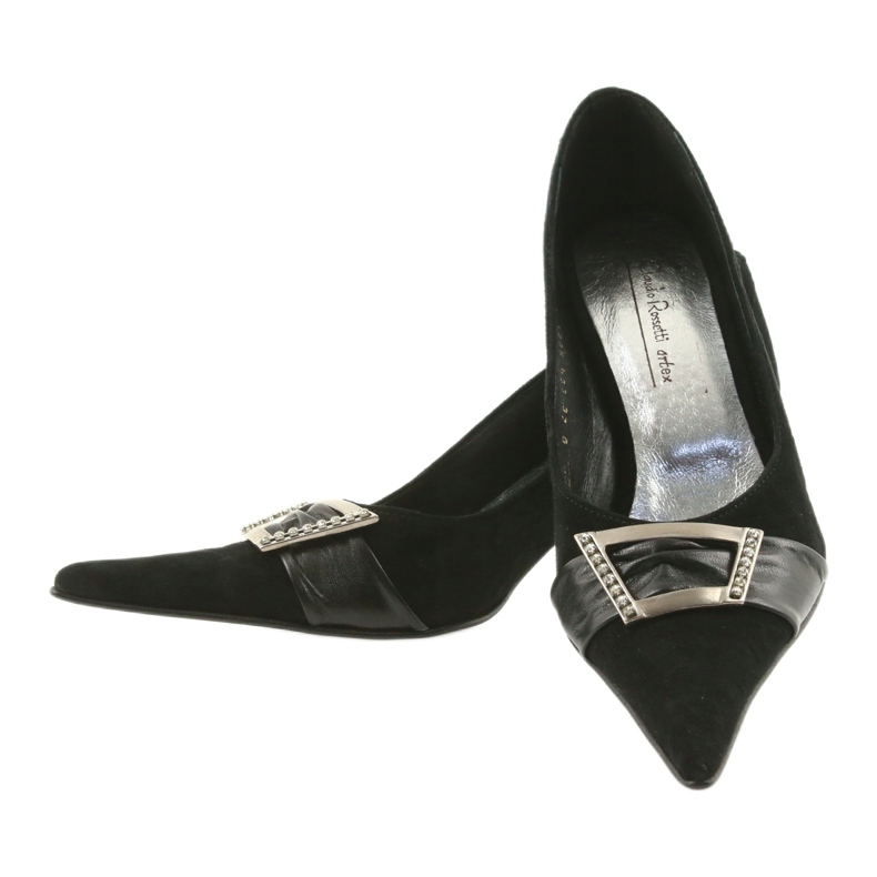 BM Kožne pumpe crna 4