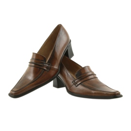 Kožne cipele Eksbut 864 smeđa 2