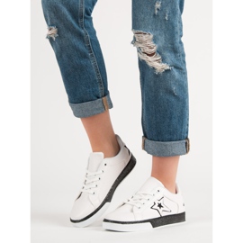 Ženske sportske cipele bijela crno 1