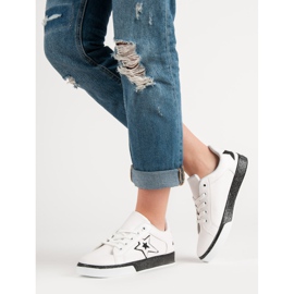 Ženske sportske cipele bijela crna 2