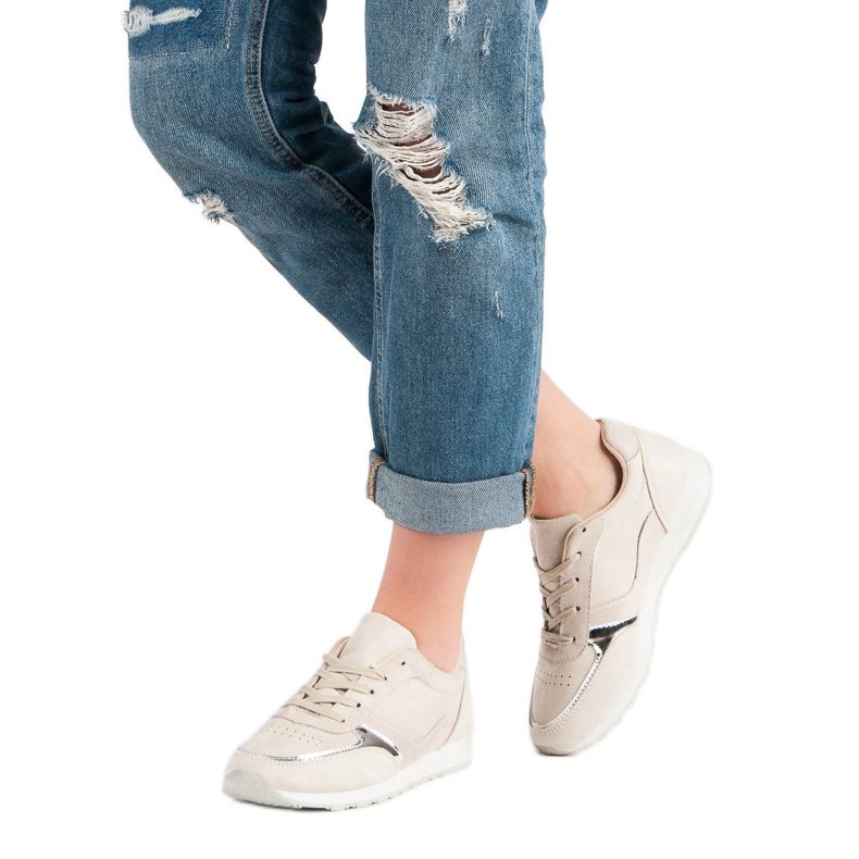 Jumex Udobne sportske cipele smeđa 2