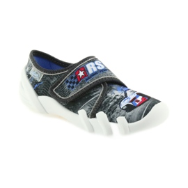 Befado dječje cipele papuče 273X251 crna plava siva crvena 1