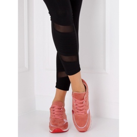 Ružičasta LR88082 Ružičasta sportska obuća 2