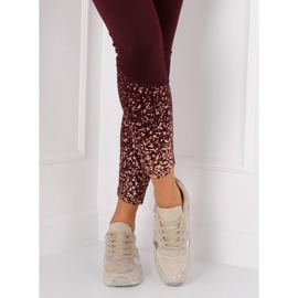 LR88082 Bež bež sportske cipele 2