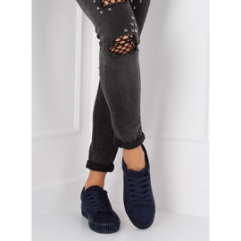 Tenisice s kamenjem BS098 Plava tamnoplava 2