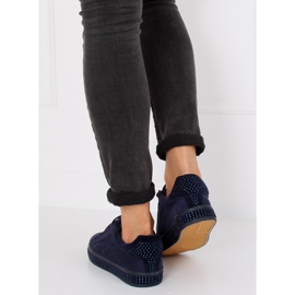 Tenisice s kamenjem BS098 Plava tamnoplava 1