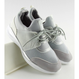 Ultra svijetlo sive sportske cipele BY-069 Grey siva 1