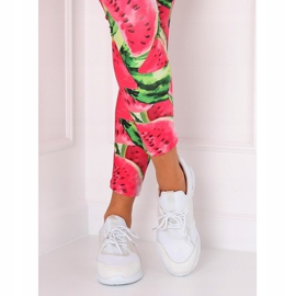 Izuzetno lagane bijele sportske cipele BY-069 Bijele bijela 1