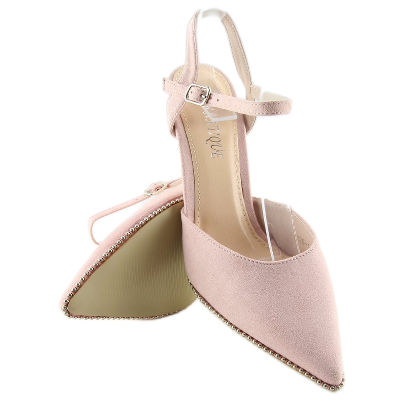 Ružičaste sandale na iglu J1126-1 Pink ružičasta 2