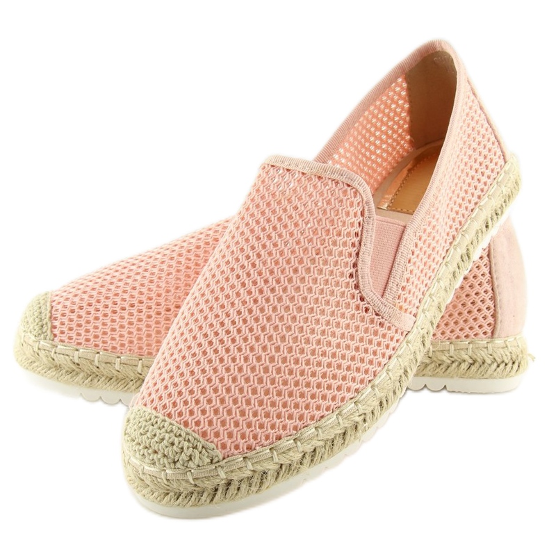 Ružičaste ženske espadrile 6602 Pink ružičasta 1