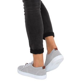 Crne tenisice na pruge JX70P Crne crna 2