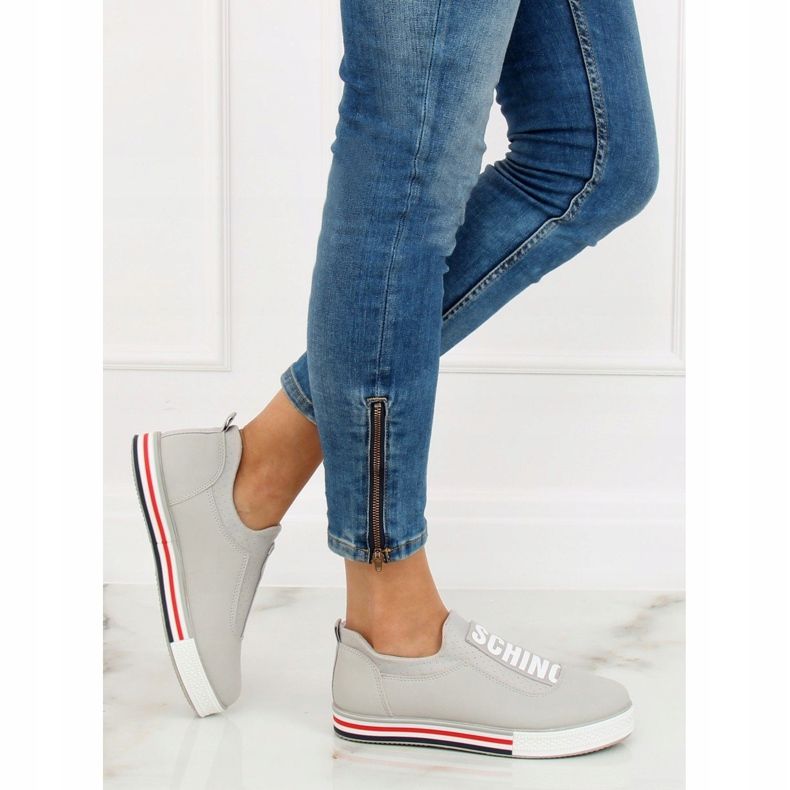 Sive ženske sive tenisice NB269P Grey siva 1