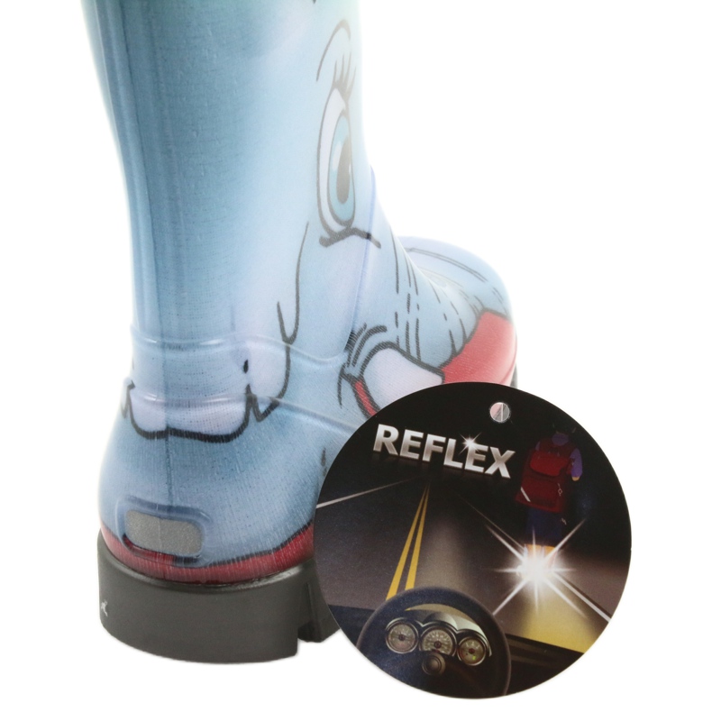 Demar dječje čizme, kišne čizme s toplom čarapom plava 5