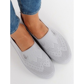 Sive ažurne tenisice JX63P Grey siva 1