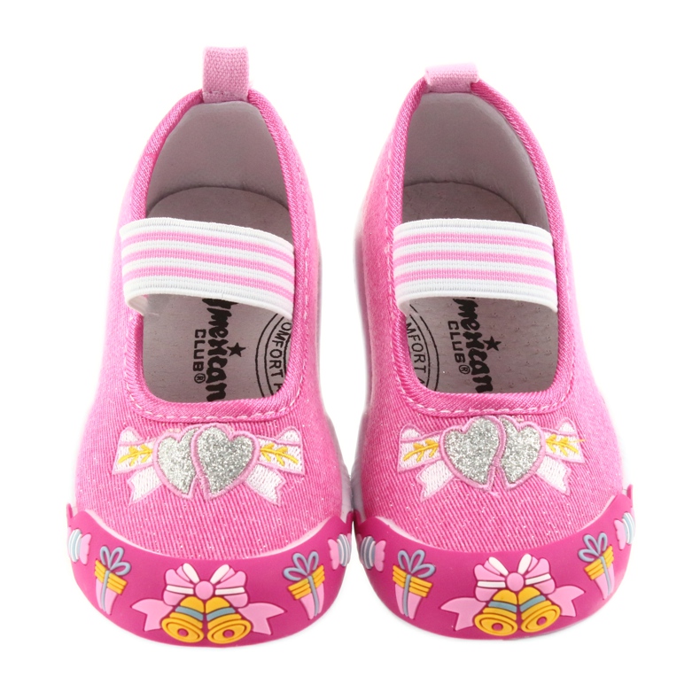 American Club ružičaste dječje tenisice s gumicom 29/19 ružičasta 4