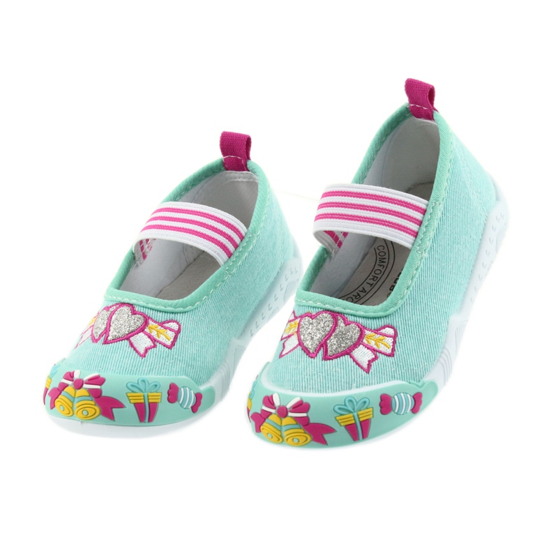 American Club zelene dječje tenisice s elastikom 21/19 zelena 4