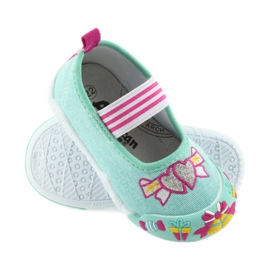 American Club zelene dječje tenisice s elastikom 21/19 zelena 2