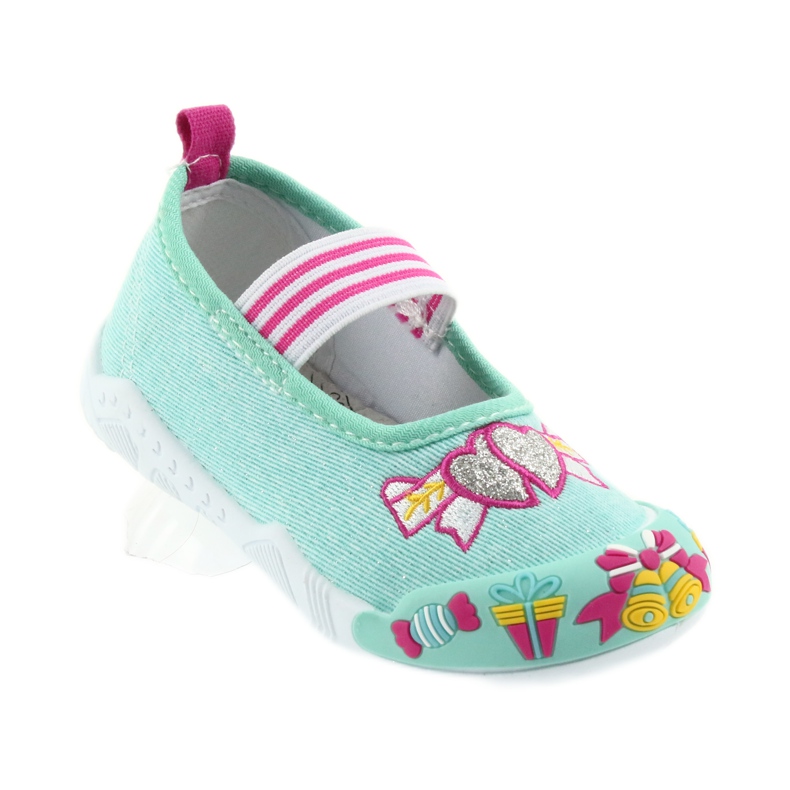 American Club zelene dječje tenisice s elastikom 21/19 zelena 1