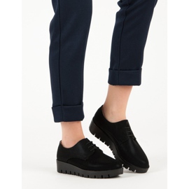 Comer Cipele na vezanje crna 2