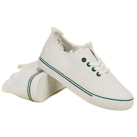 Bijele tenisice od tekstila bijela 1