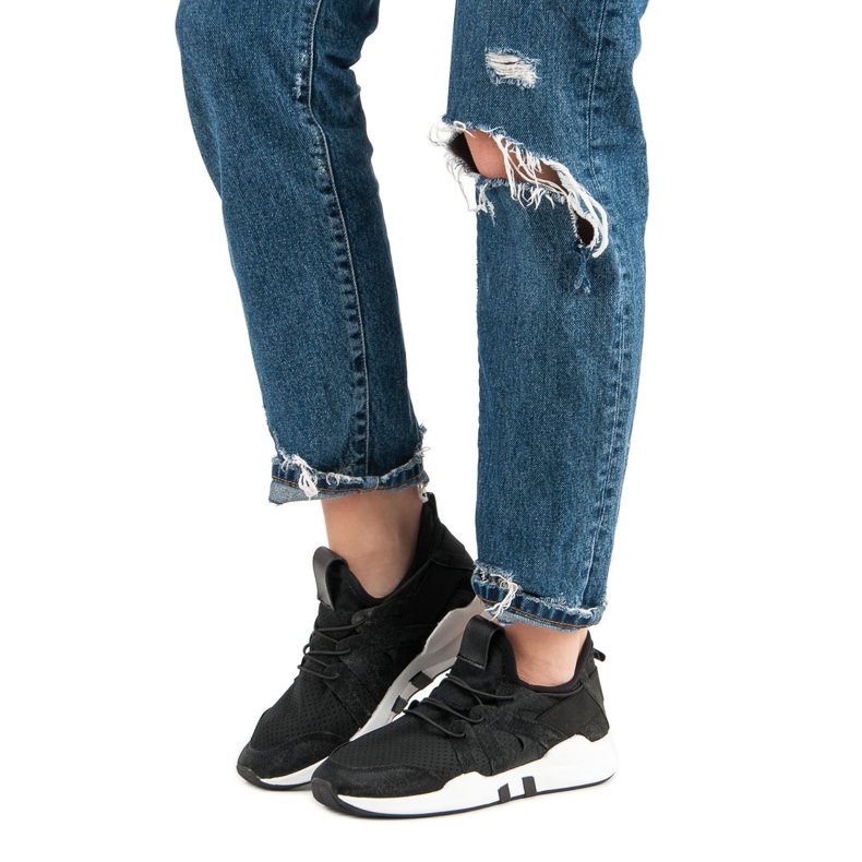 Modne sportske cipele crna 1