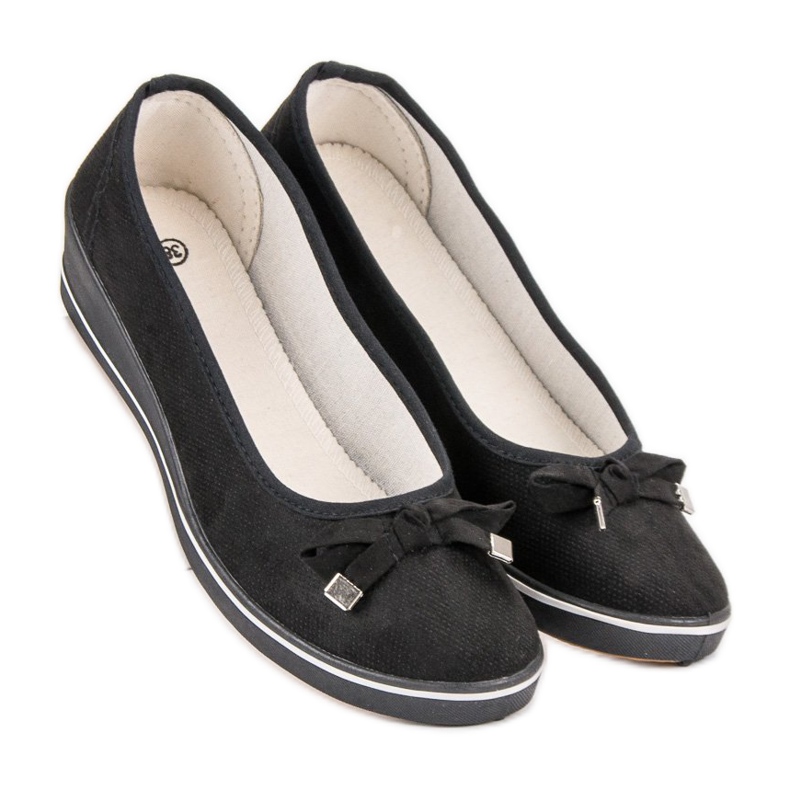 Klinaste pumpe crno 1